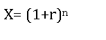 Time Value of Money equation